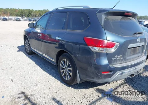 2014 Nissan Pathfinder Sl из США, поврежденный, VIN 5N1AR2MM8EC624004